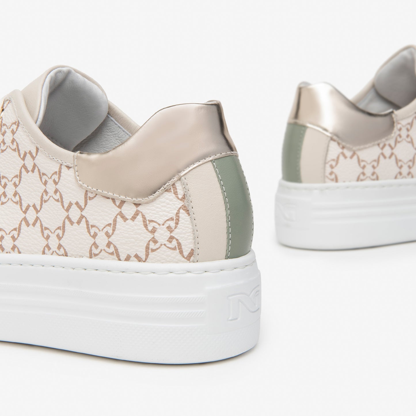 Baskets Andréa Turquoises