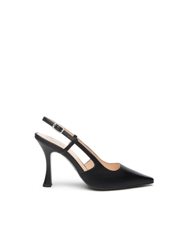 Scarpe con tacco in roble nero