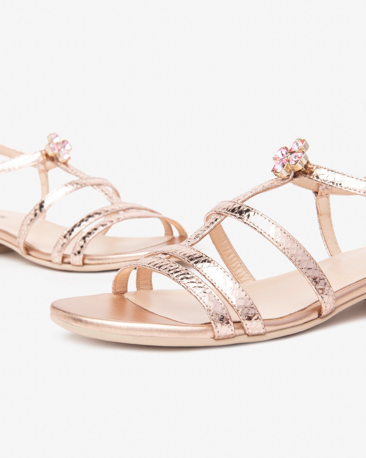 Sandales Esquinas Roses