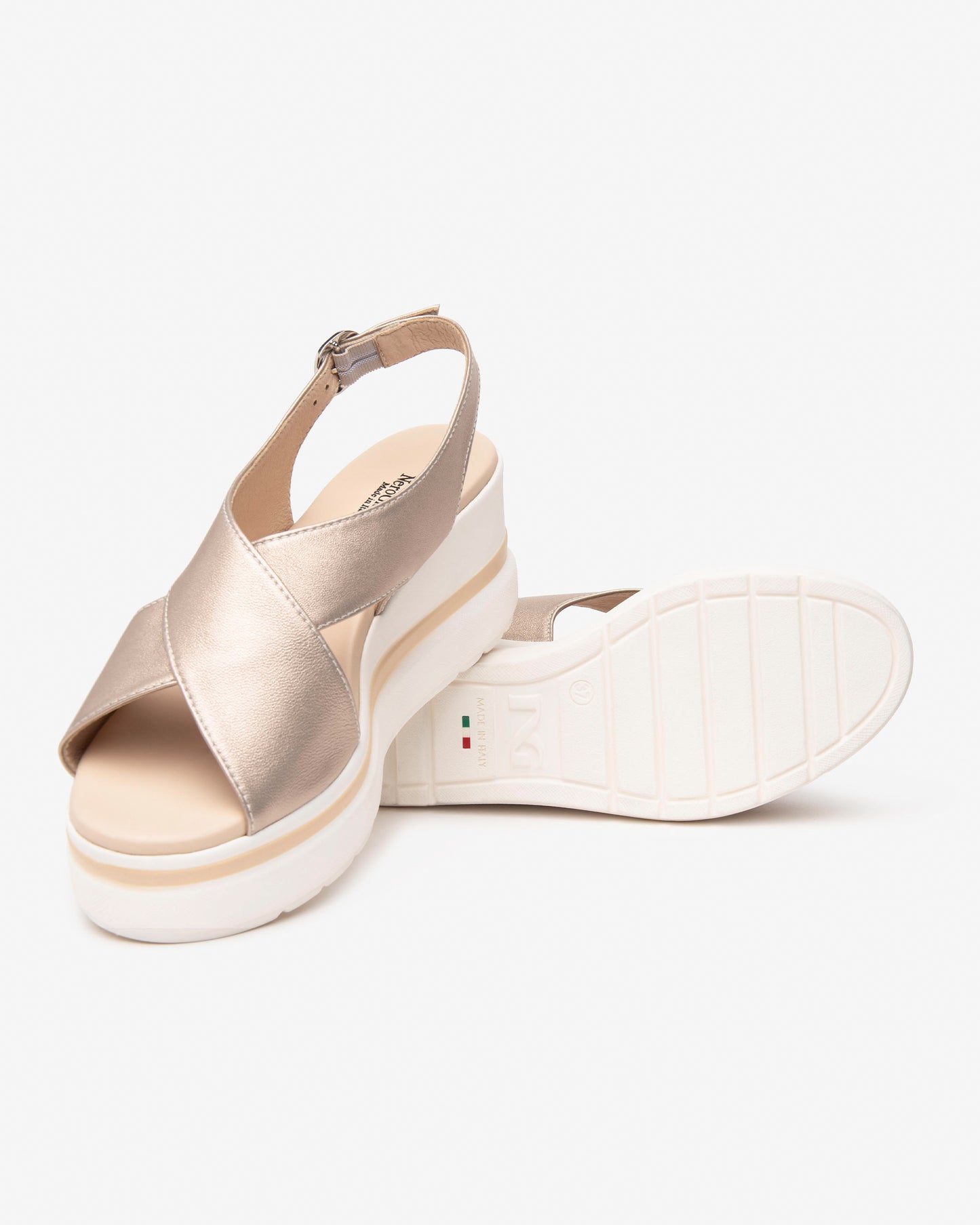 Sandales Cativo Dorées