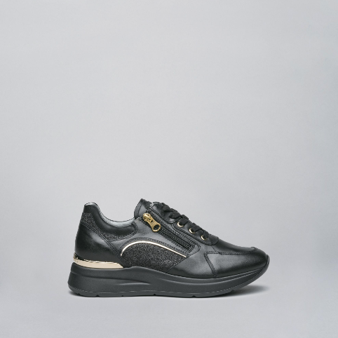 Baskets Vaxjo Noires femmes NeroGiardini France