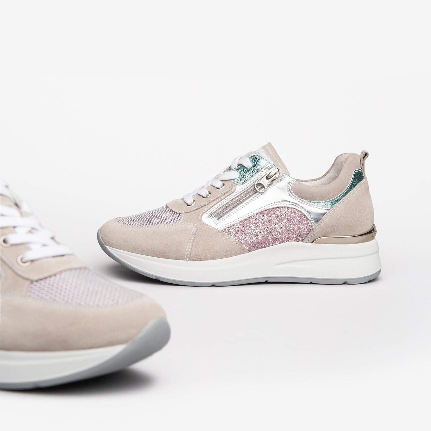 Baskets Abélia Beiges