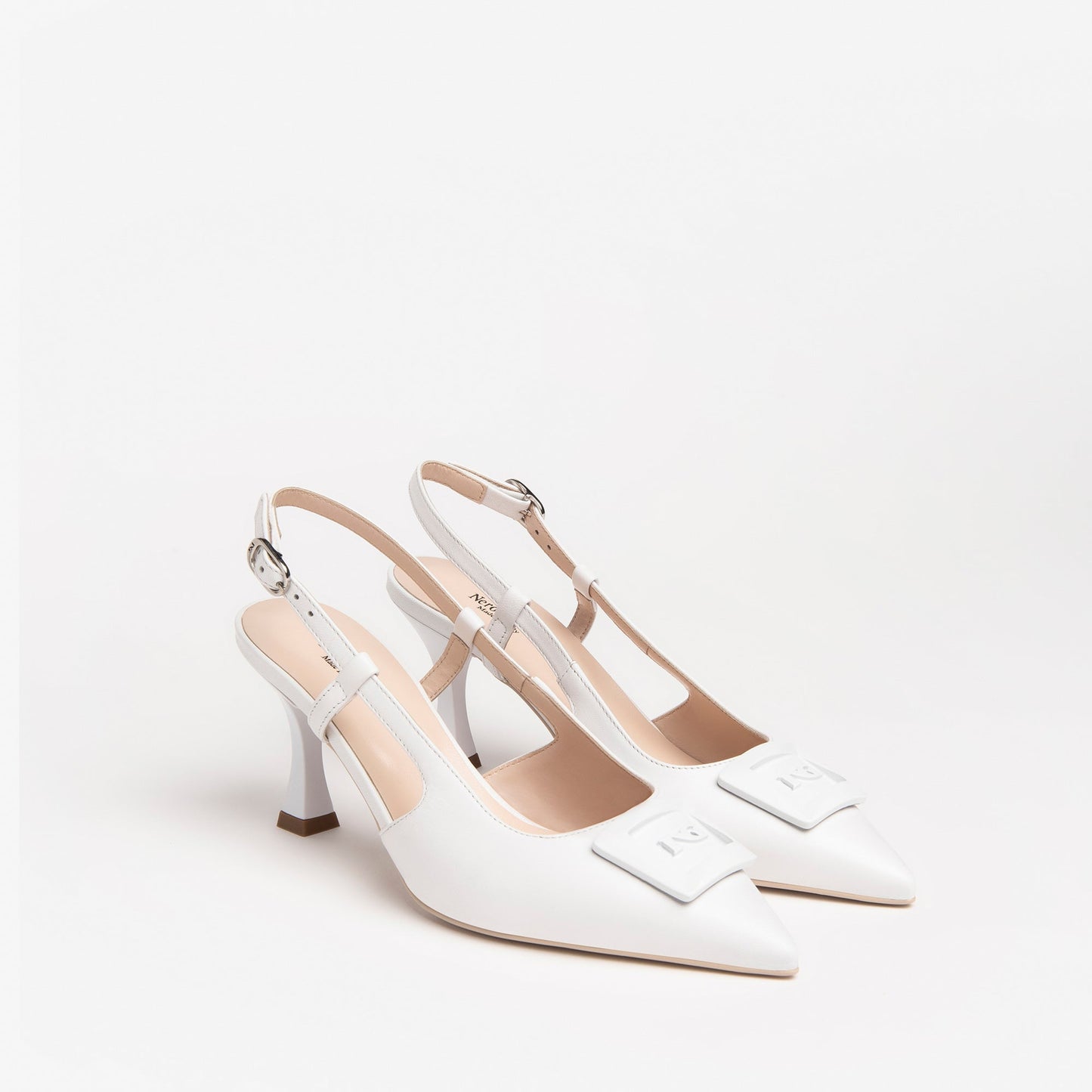 Escarpins Menton Blancs