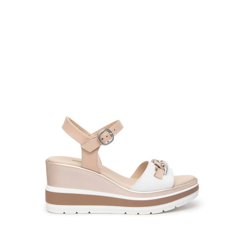 Sandales Aria Blanches