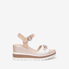 White Aria Sandals