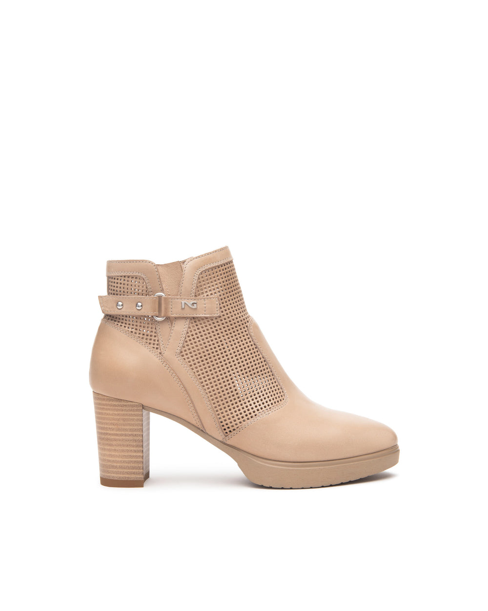 Stivali beige Gamba