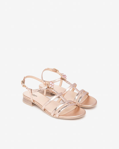 Sandales Esquinas Roses