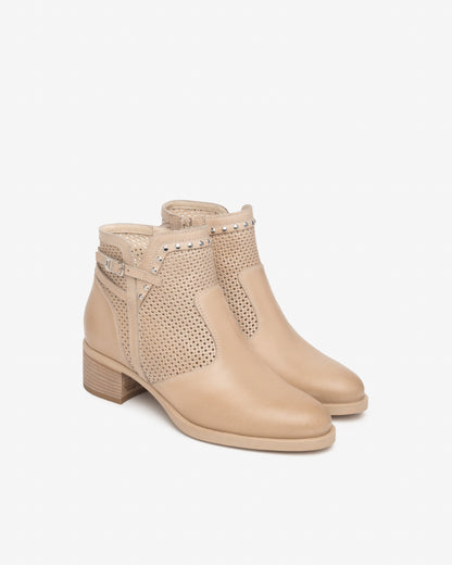 Boots Mougin Beiges