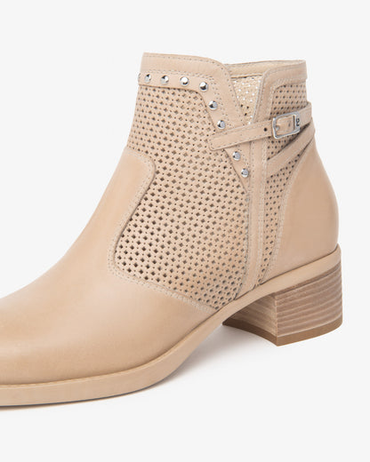 Boots Mougin Beiges