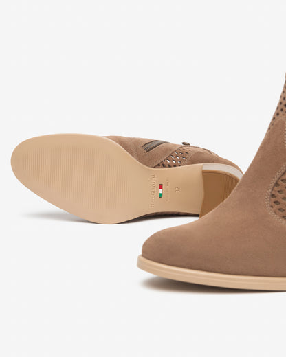 Boots Adélaîde Camel