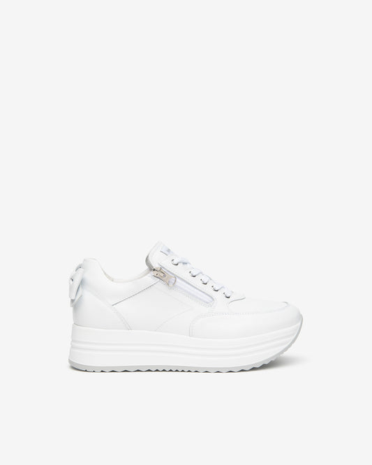 Baskets Goulburn Blanches Chaussures cuir confortable femmes Marque Mephisto Shop Nouvelle collection Printemps/été 2026 Magasins Belgique Liège Eupen