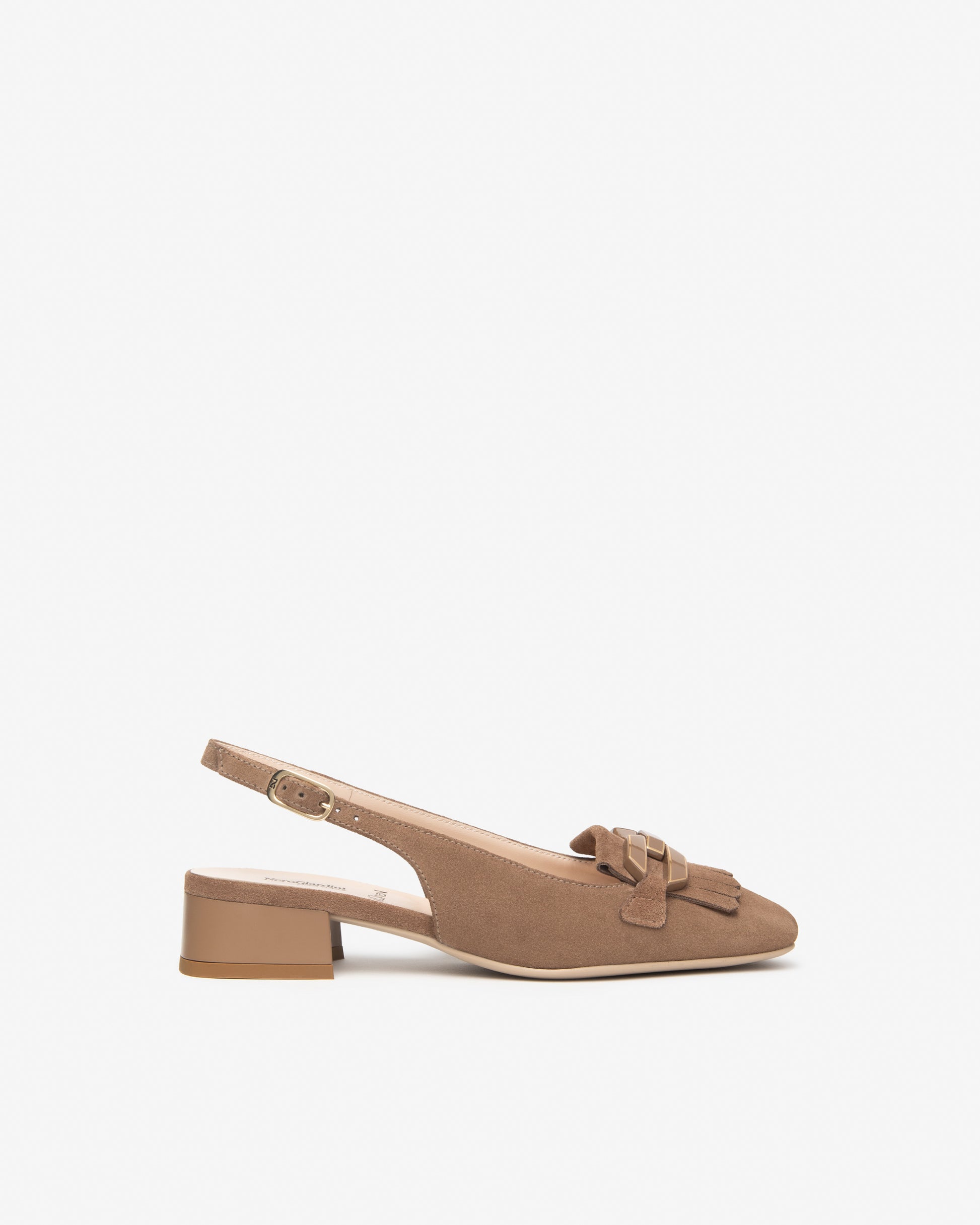 Escarpins Valla Camel Article 615501 Nouvelle collection printemps été 2026 Magasins chaussures France marque NeroGiardini Cuir Italien Qualité
