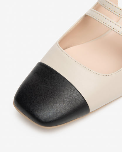 Escarpins Bobbies Beiges