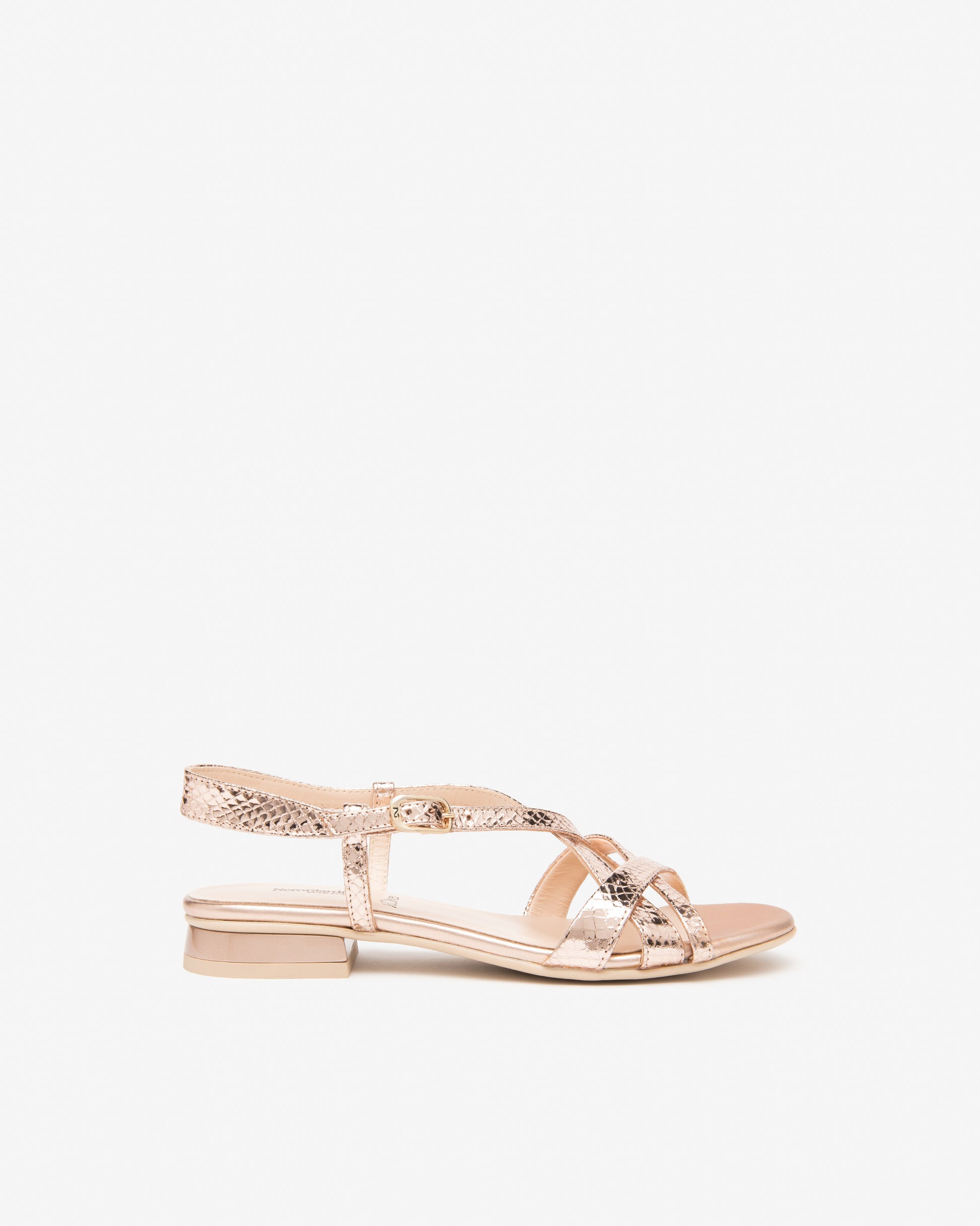 Sandales Esqui Roses article 615761 Nouvelle collection printemps été 2026 Magasins chaussures France marque NeroGiardini Cuir Italien Qualité