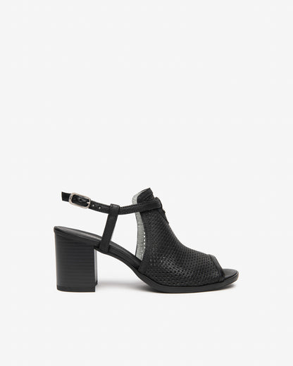 Sandales Selich Noires Nouvelle collection printemps été 2026 Magasins chaussures France marque NeroGiardini Cuir Italien Qualité