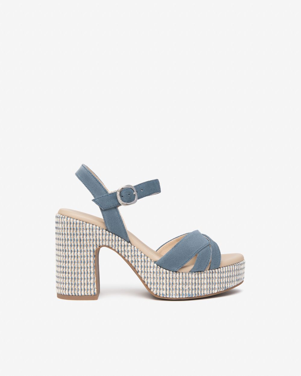 Sandales Perida Bleues Article 616070 Nouvelle collection printemps été 2026 Magasins chaussures France marque NeroGiardini Cuir Italien Qualité