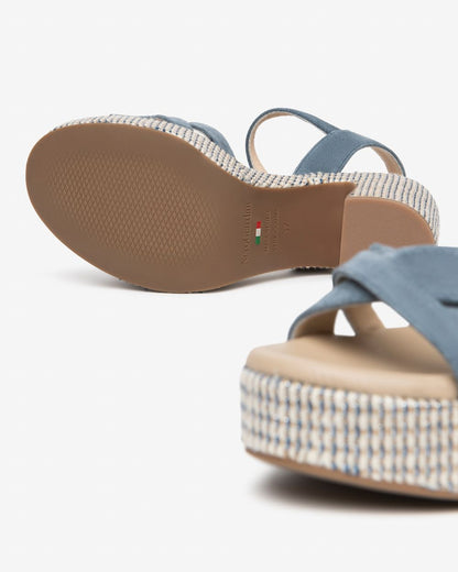 Sandales Perida Bleues