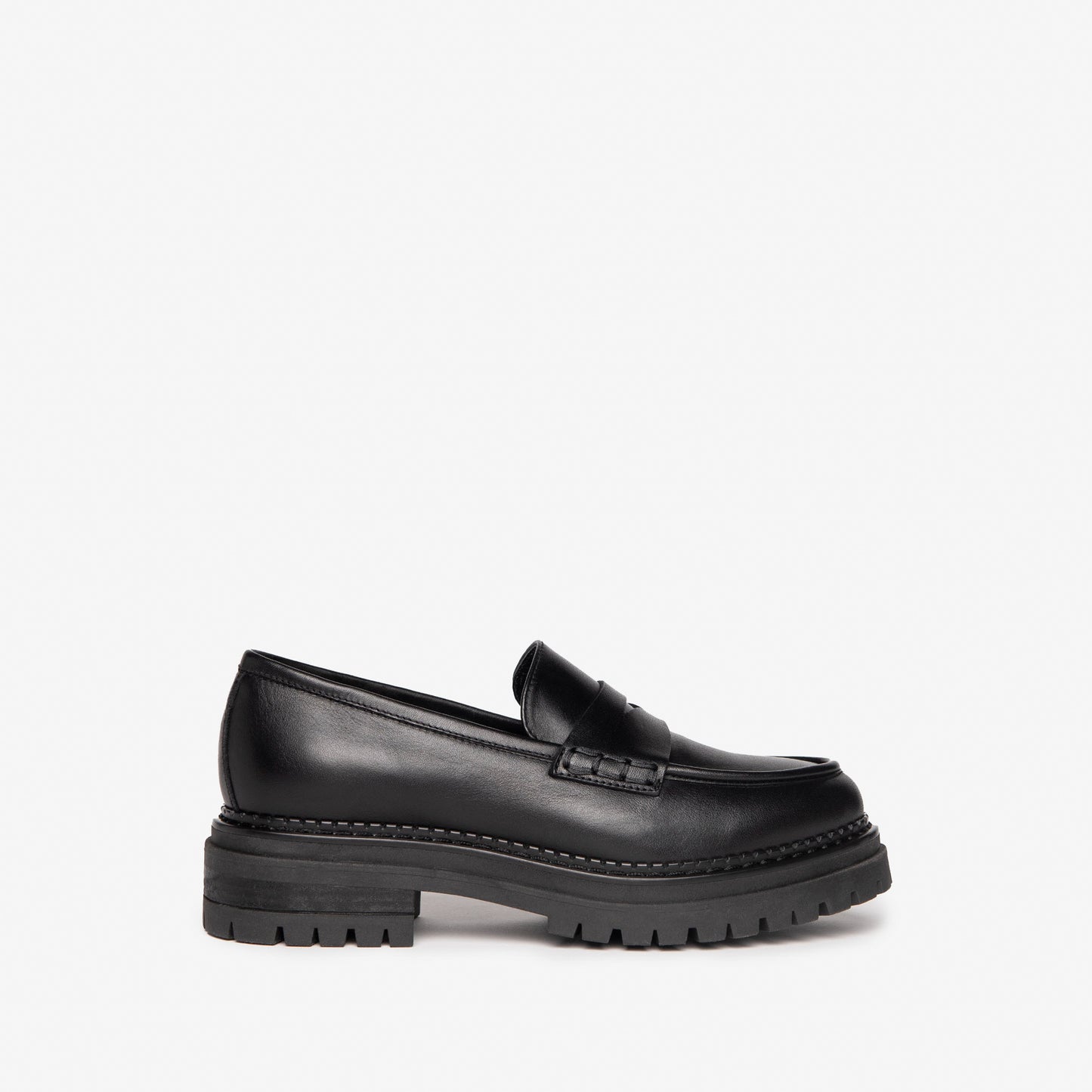 Black Gumball Loafers 