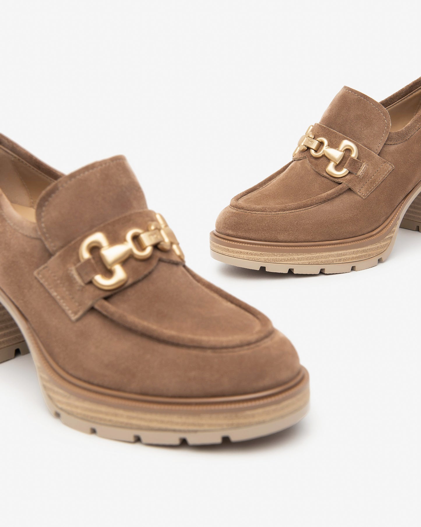 Carica Taupe Moccasins