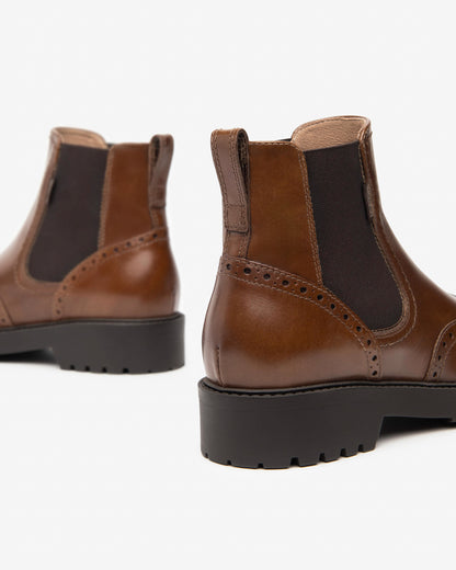 Brown Persimmon Boots