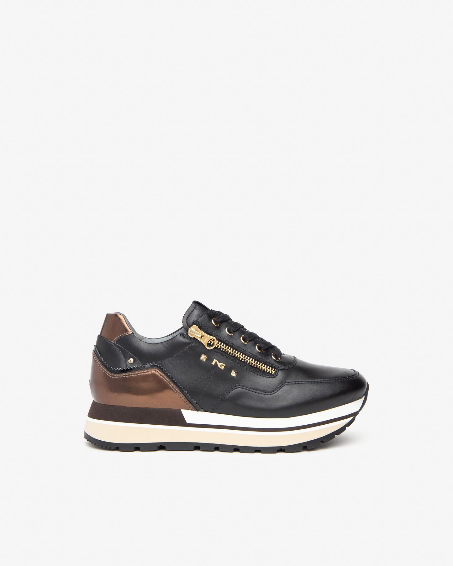 Black Prunus Sneakers