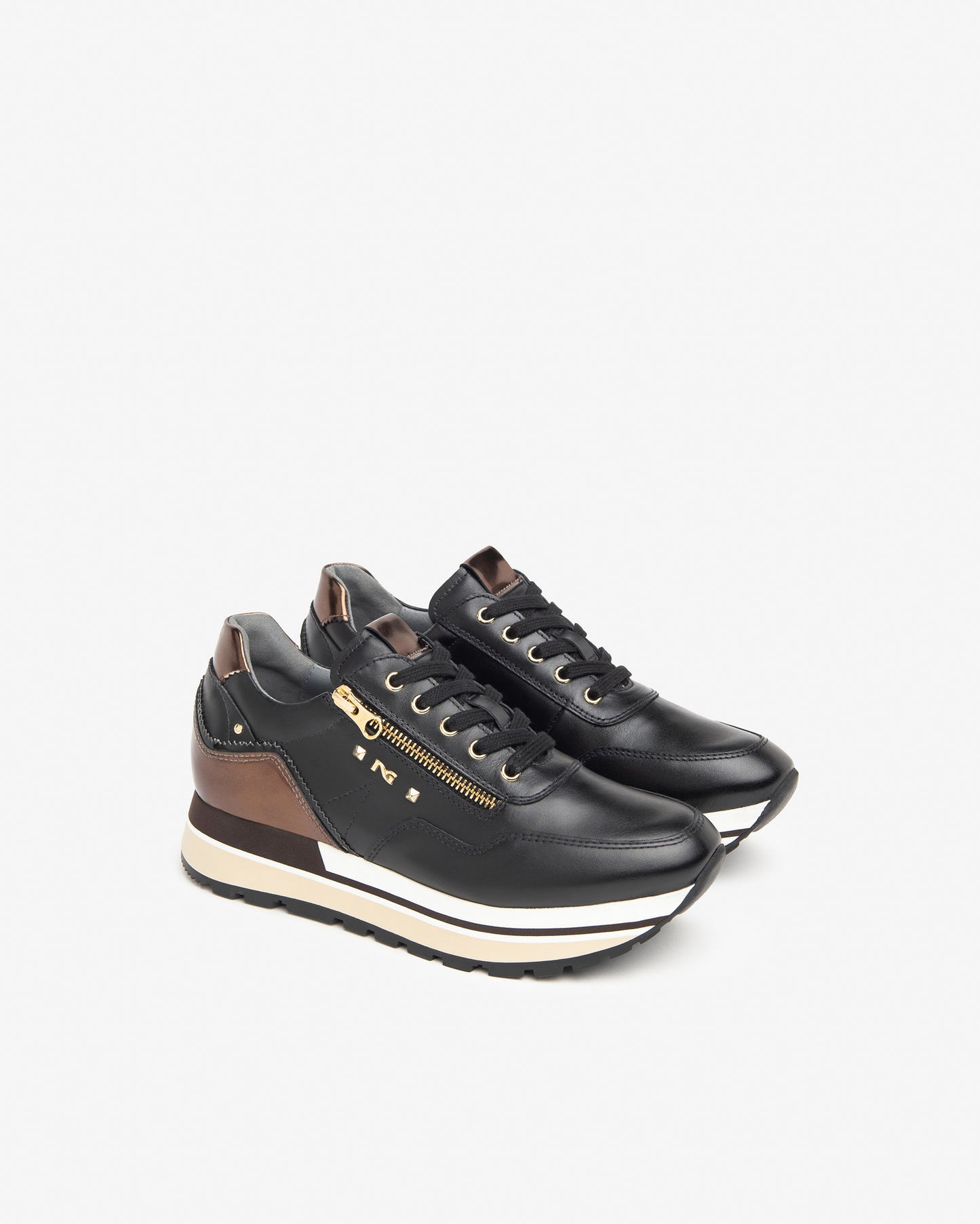 Black Prunus Sneakers