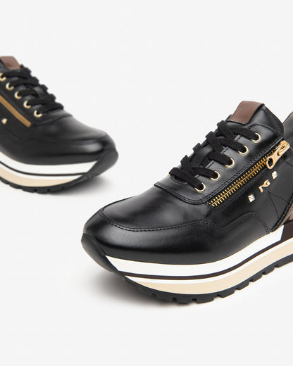 Black Prunus Sneakers