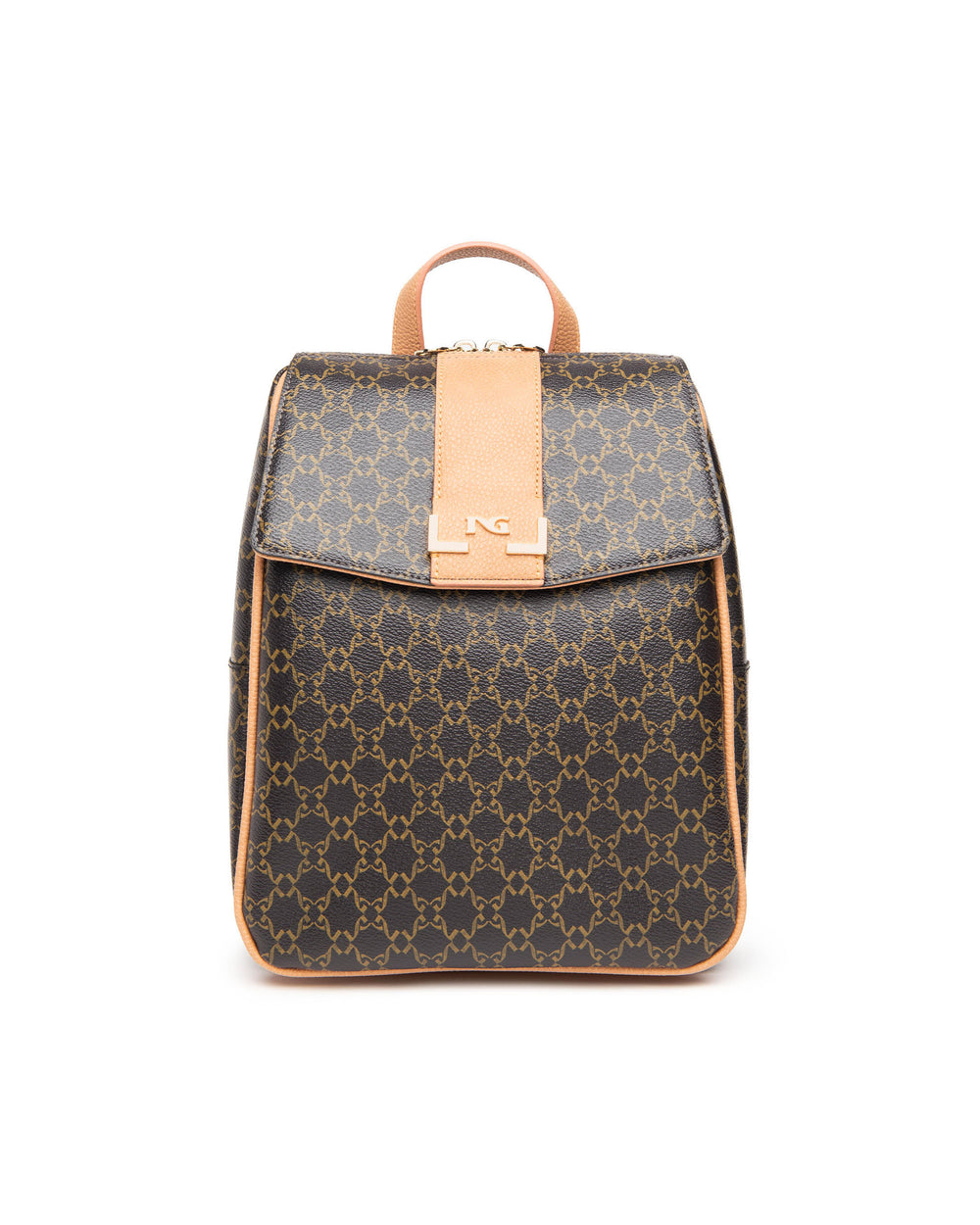 Borsa zaino marrone