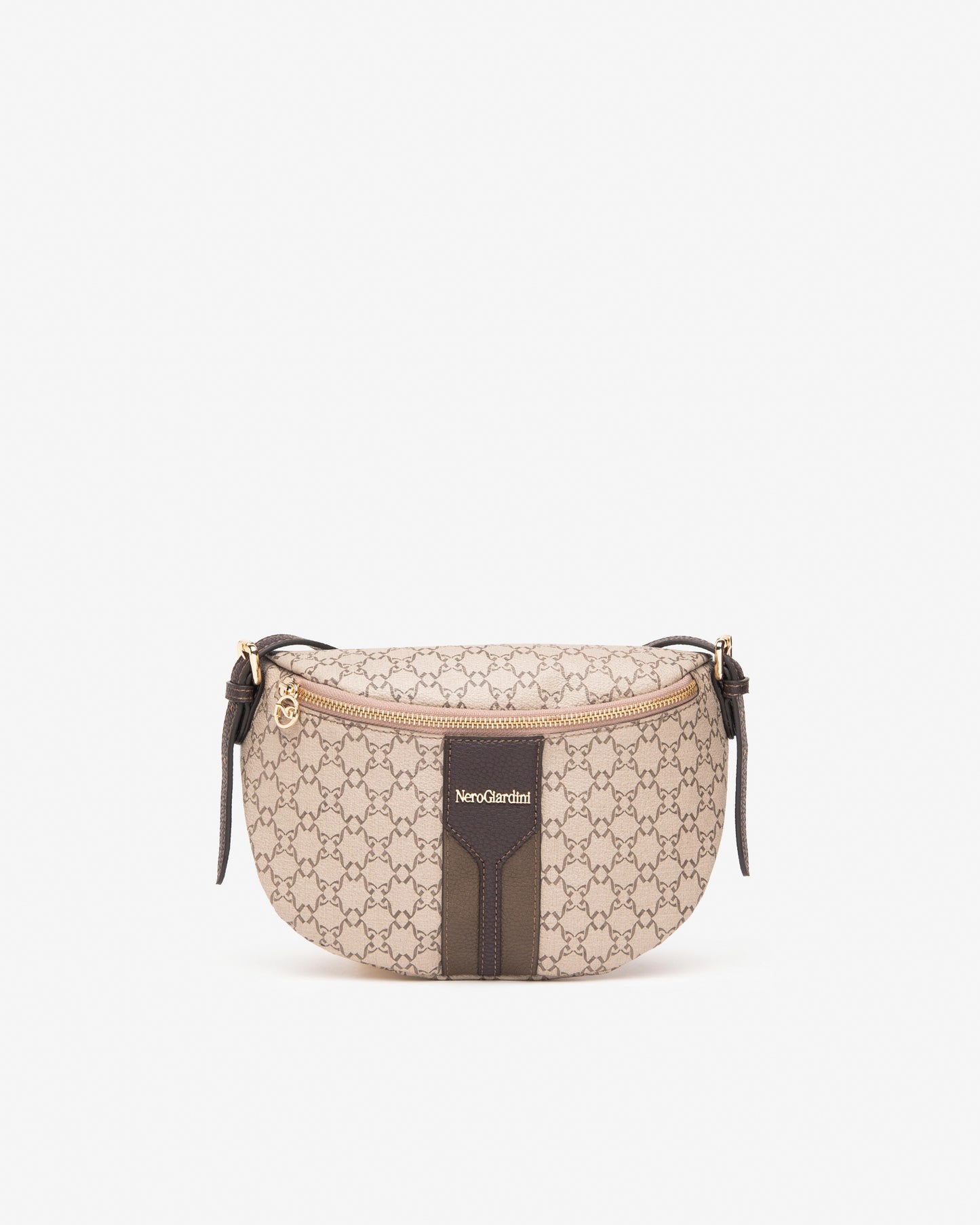 Beige Combined Fanny Pack