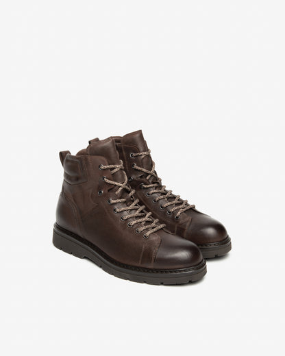 Nuevo Brown Ankle Boots