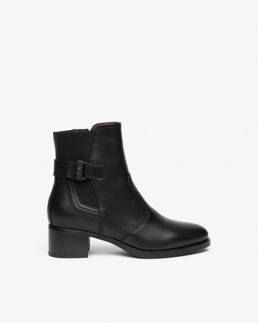 Boots Vierling Noirs article 617213 Chaussures femmes Marque NeroGiardini Italie Cuir Nouvelle collection automne hiver 2026 Magasins France