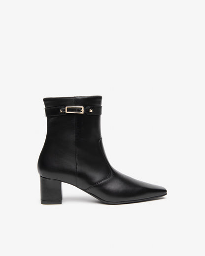 Boots Vane Noirs article 617650 Chaussures femmes Marque NeroGiardini Italie Cuir Nouvelle collection automne hiver 2026 Magasins France