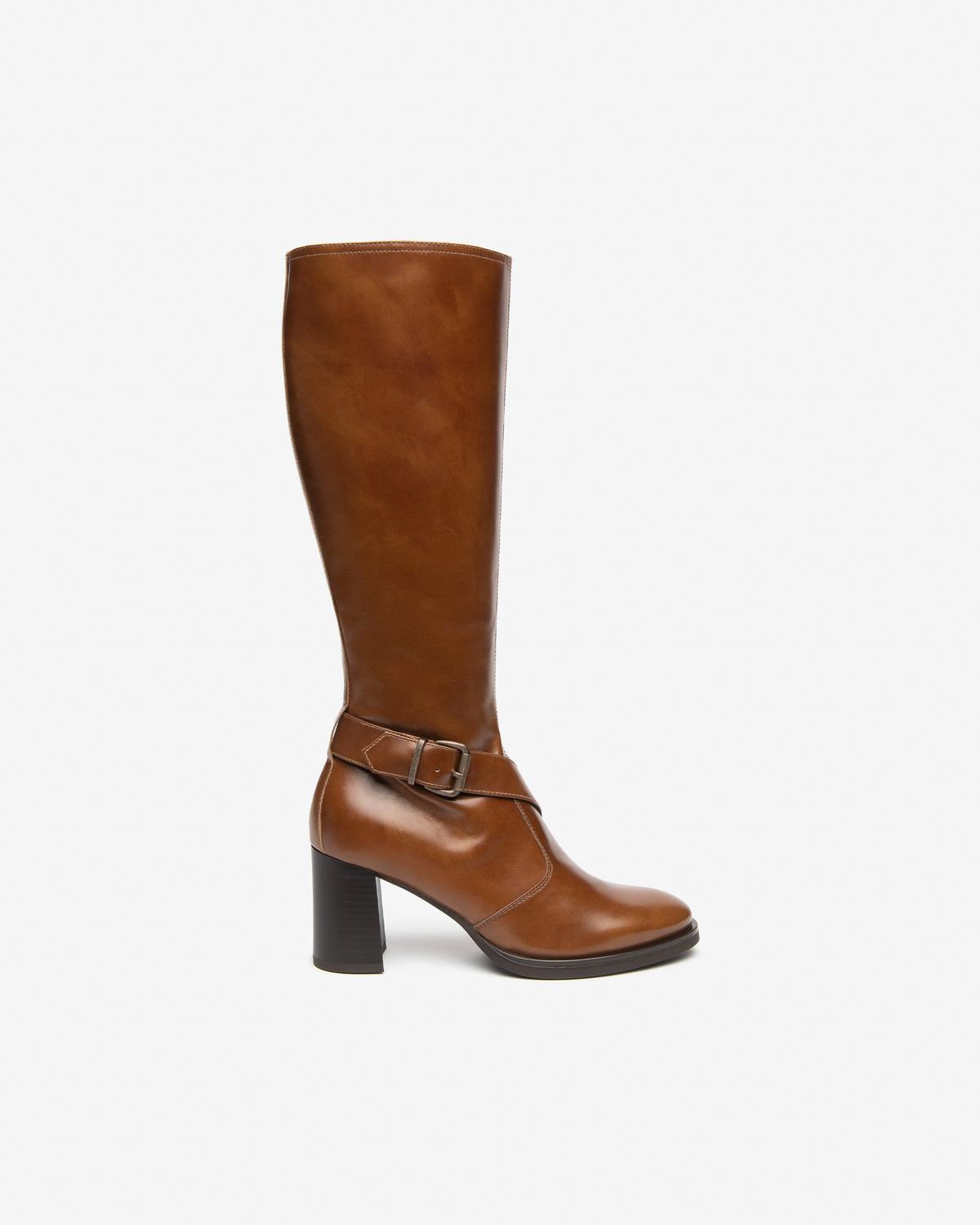 Bottes Odense Camel article 617703 Chaussures femmes Marque NeroGiardini Italie Cuir Nouvelle collection automne hiver 2026 Magasins France