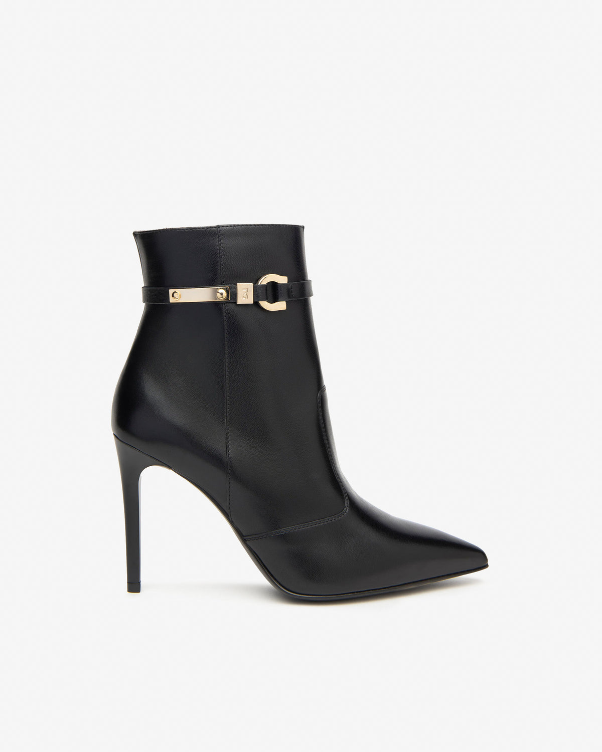 Boots Monnier Noirs article 617782 Chaussures femmes Marque NeroGiardini Italie Cuir Nouvelle collection automne hiver 2026 Magasins France