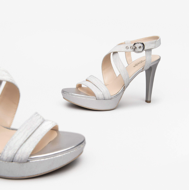 Silver Lily Sandals 