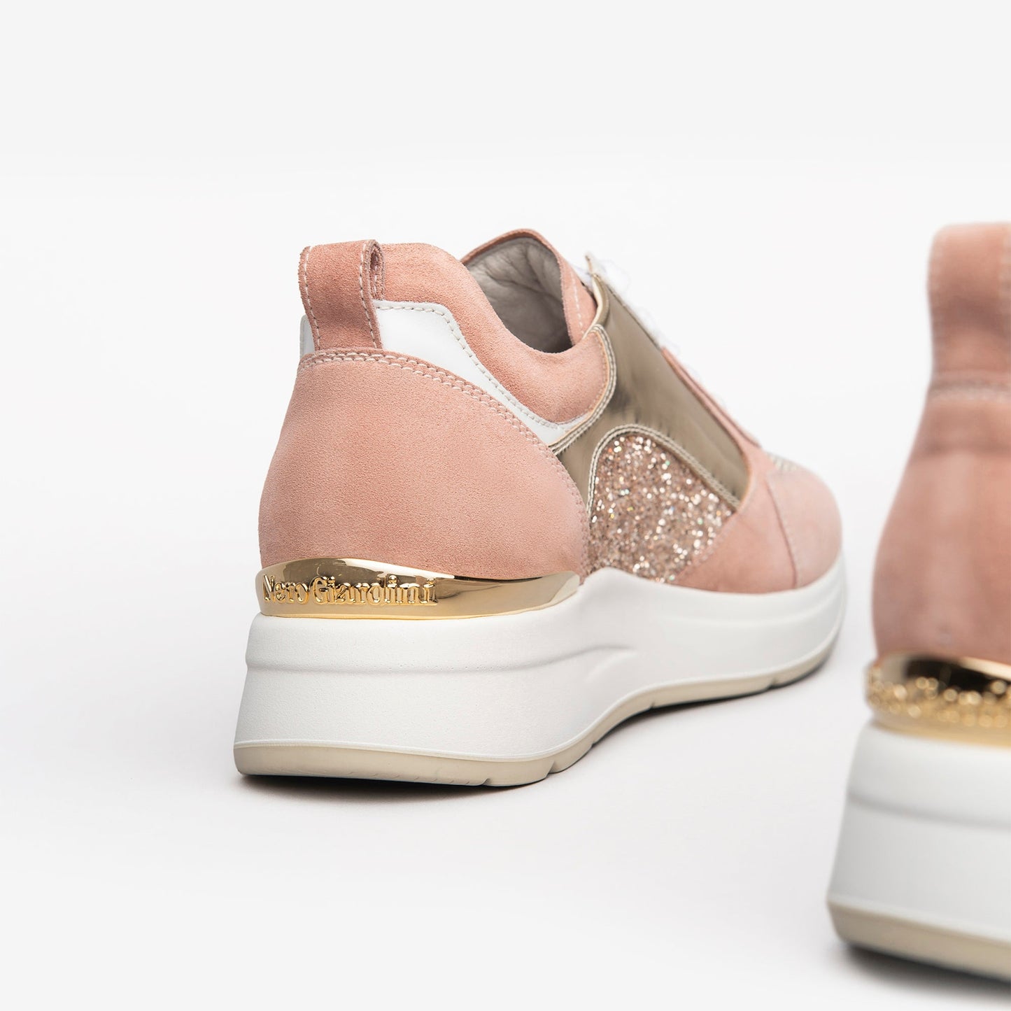 Pink Abelia Sneakers