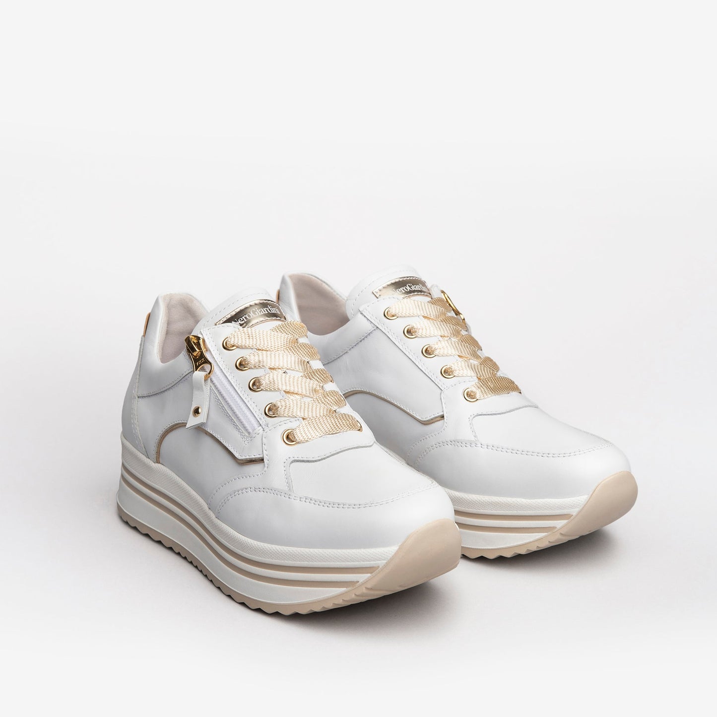 White Gaura Sneakers 