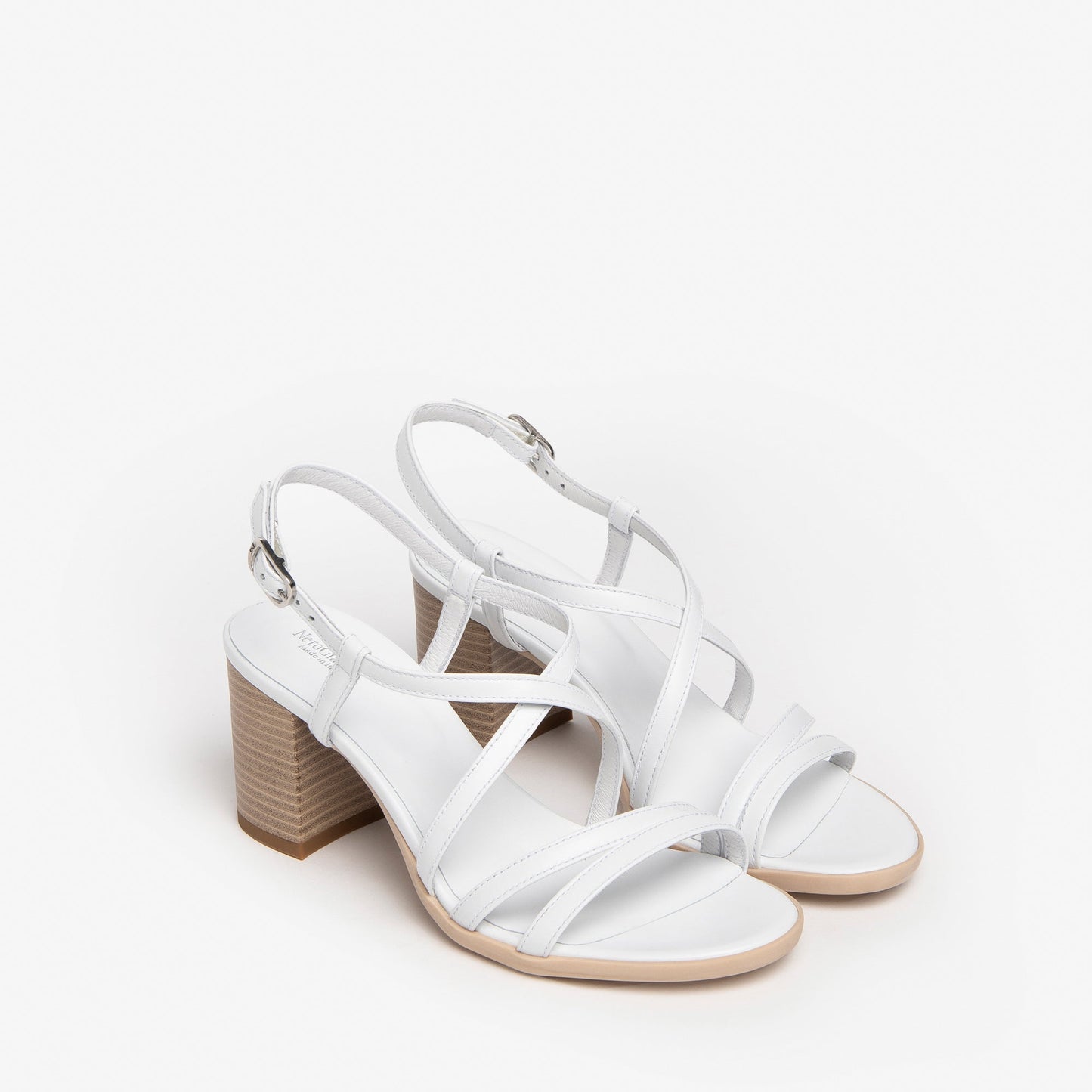 White Valbonne Sandals