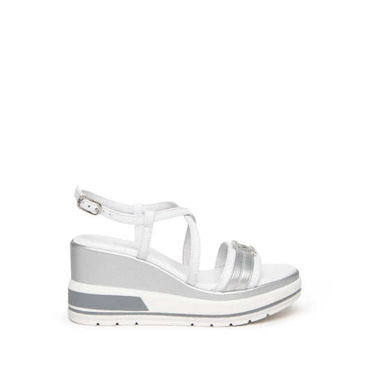 White Fuveau Sandals 