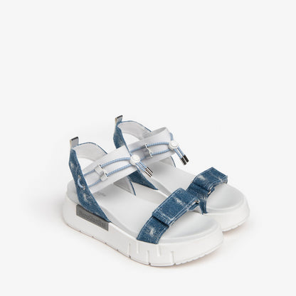 Blue Tarascon Sandals